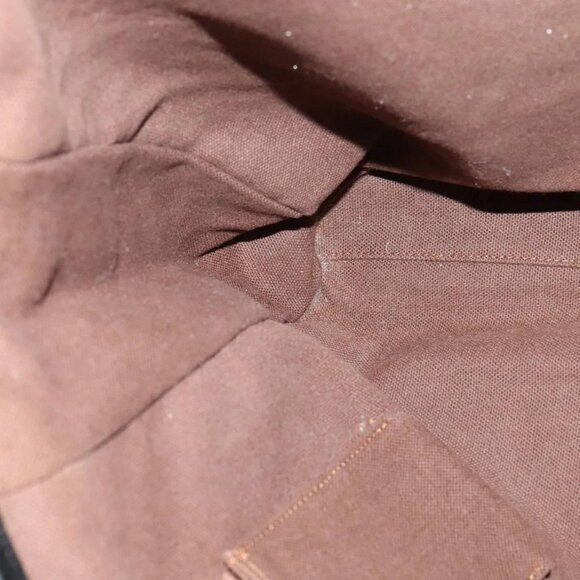 Burberrys Nova Check Blue Label Tote Bag Wool Beige - Picture 14 of 16